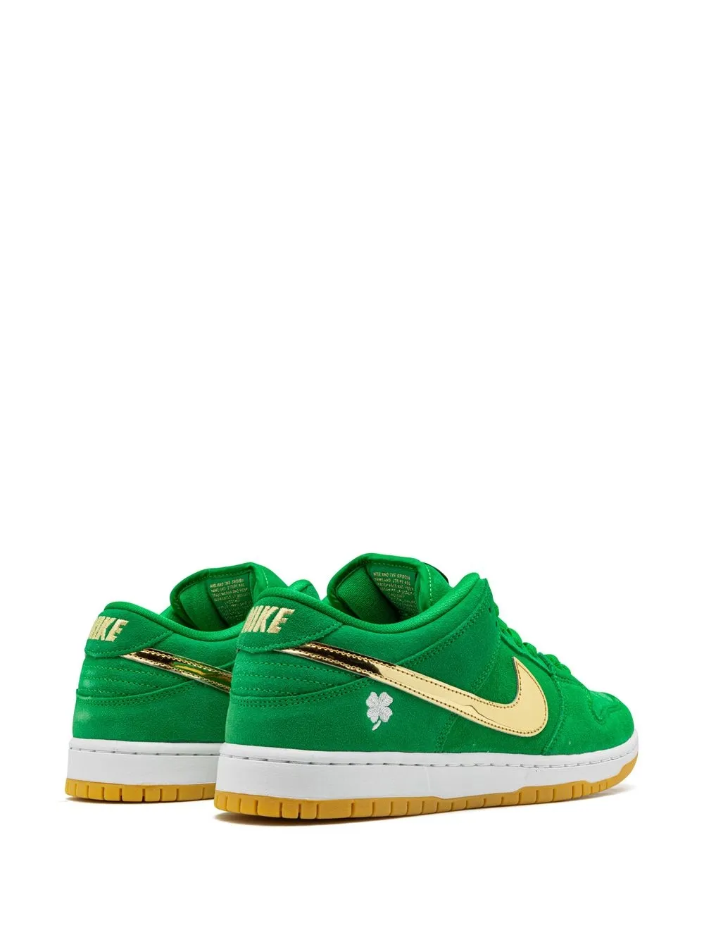 Кроссовки Dunk Low Pro St. Patrick's Day Nike, зеленый — фото 3