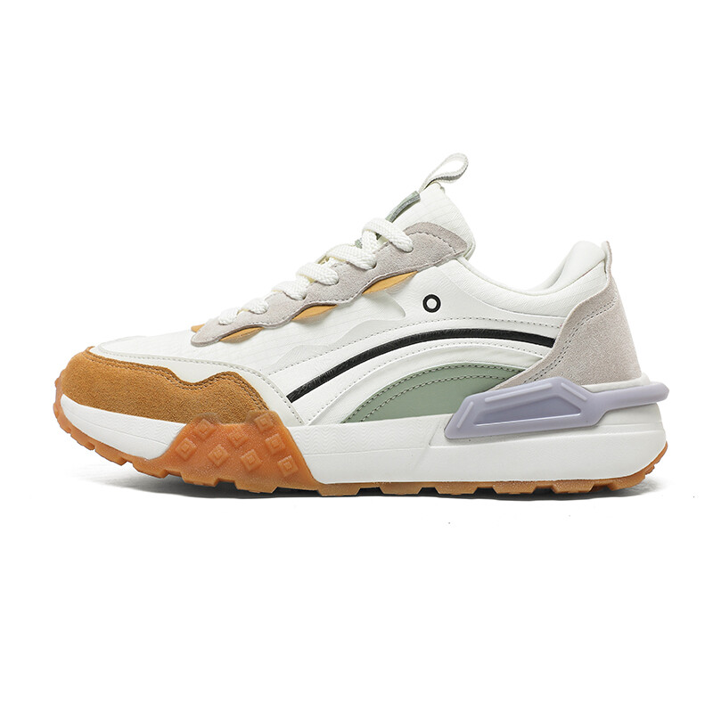 

Кроссовки мужские Lifestyle Shoes Men Low-Top Locke, белый/коричневый