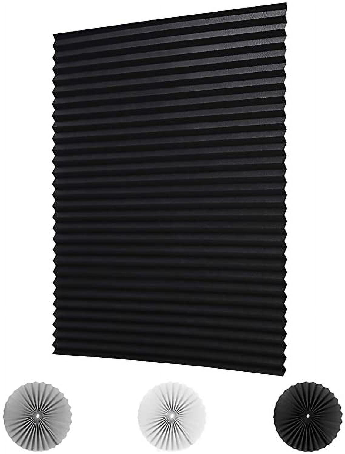 

Комплект тканевых штор Luckup, черный