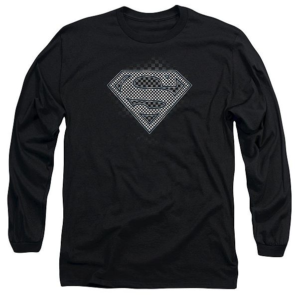 

Футболка с длинным рукавом Superman в клетку Licensed Character