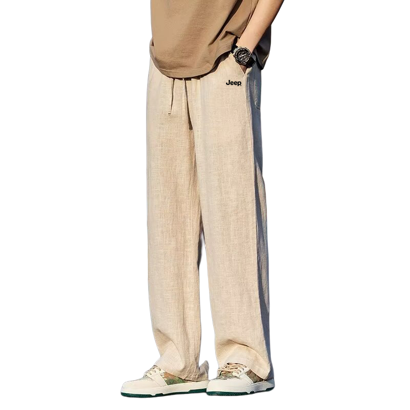 

Повседневные брюки унисекс умеренные Sweatpants Jeep, хаки