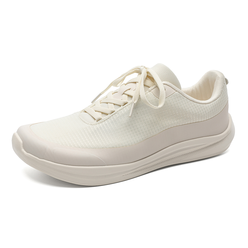 

Dounkol Крутые мужские кеды на скрытой платформе белого цвета, цвет White Hidden Wedge