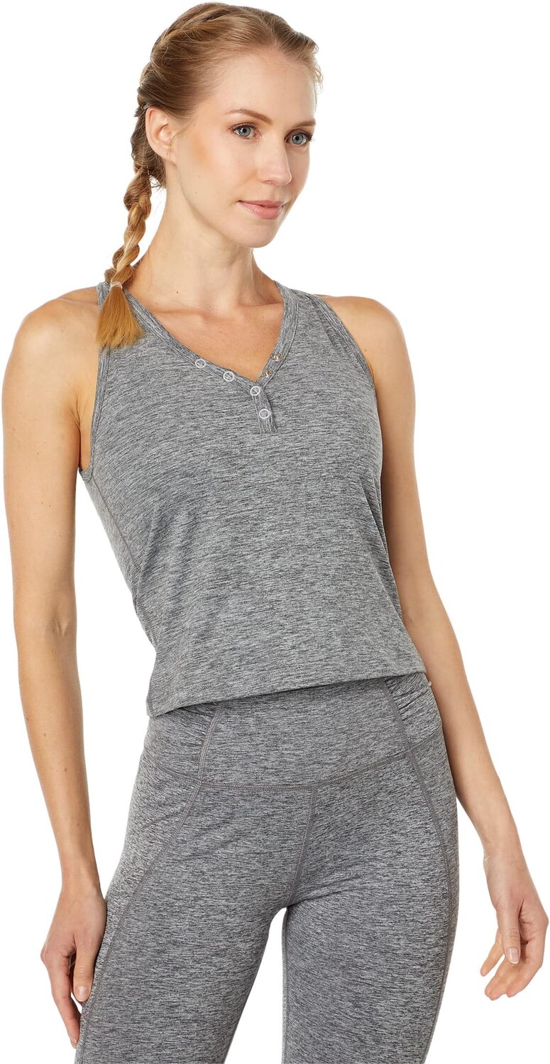 

Майка THRIVE SOCIETE Snap Front Cami, серый