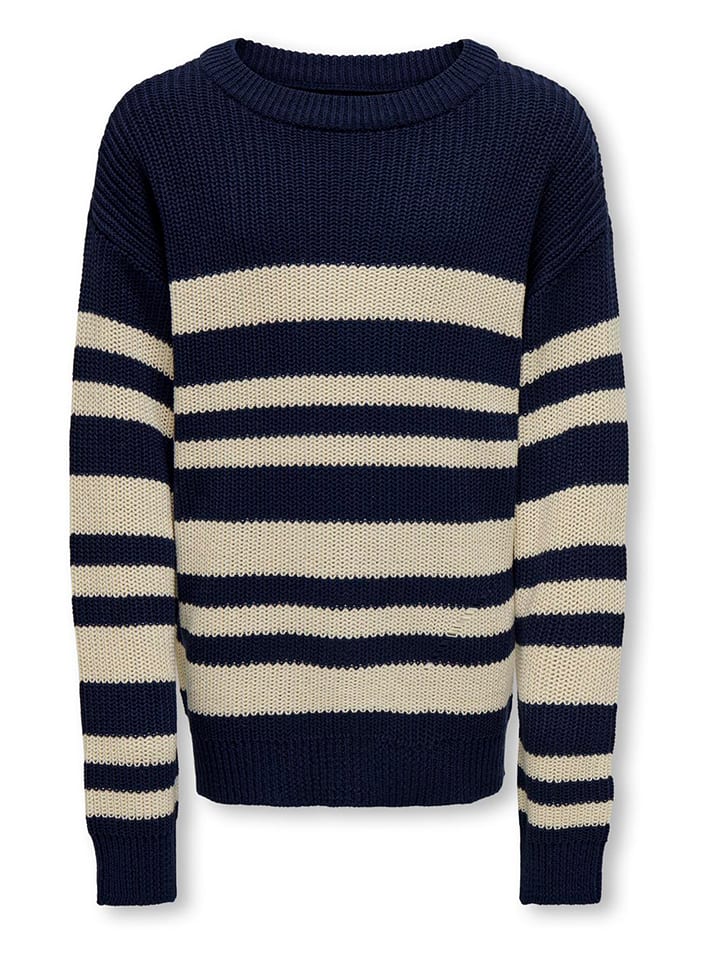 

Пуловер KIDS ONLY Pullover Ruben, цвет Dunkelblau/Beige