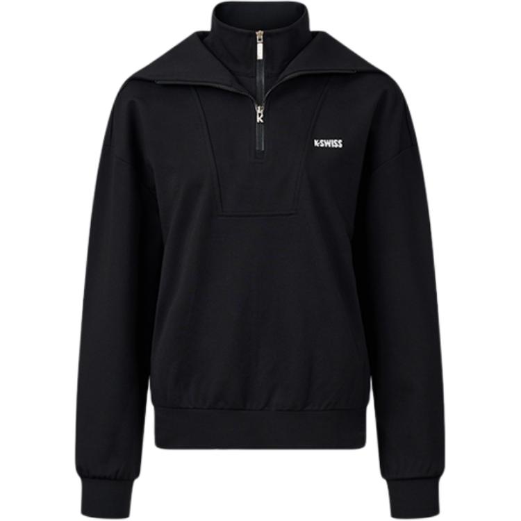 

K·SWISS Толстовка KSWISS женская смоляно-черная