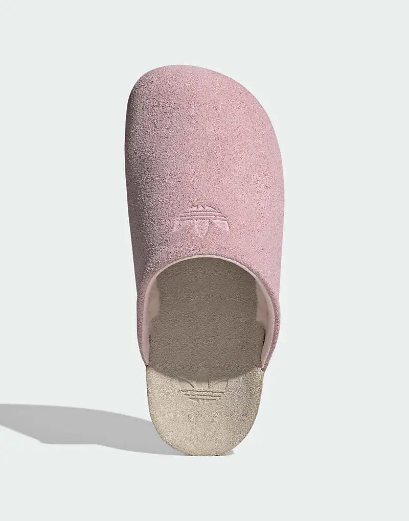 Кроссовки Adidas Originals Adimule в цвете прозрачный розовый / бежевый / гу — фото 2