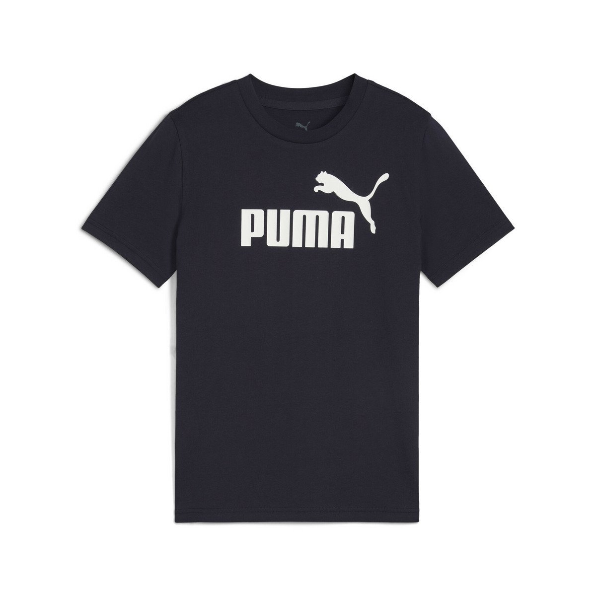 Детская футболка ESS № 1 с коротким рукавом и логотипом, размер B, рост 120-160 см. Puma, New Navy — фото 4
