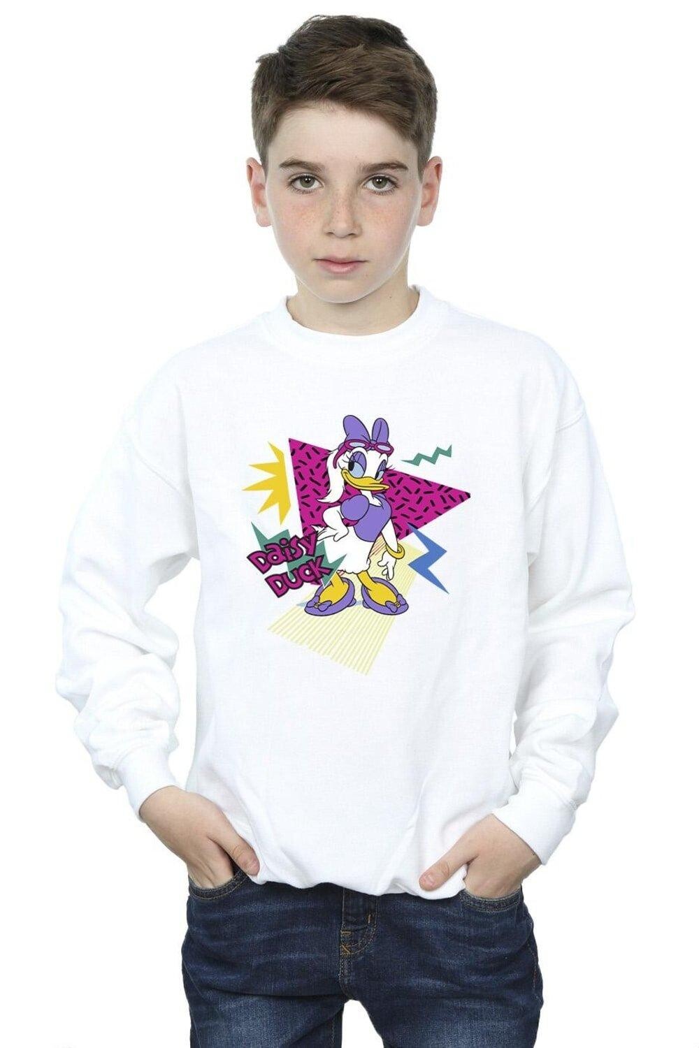 

Крутой свитшот Daisy Duck Disney, белый