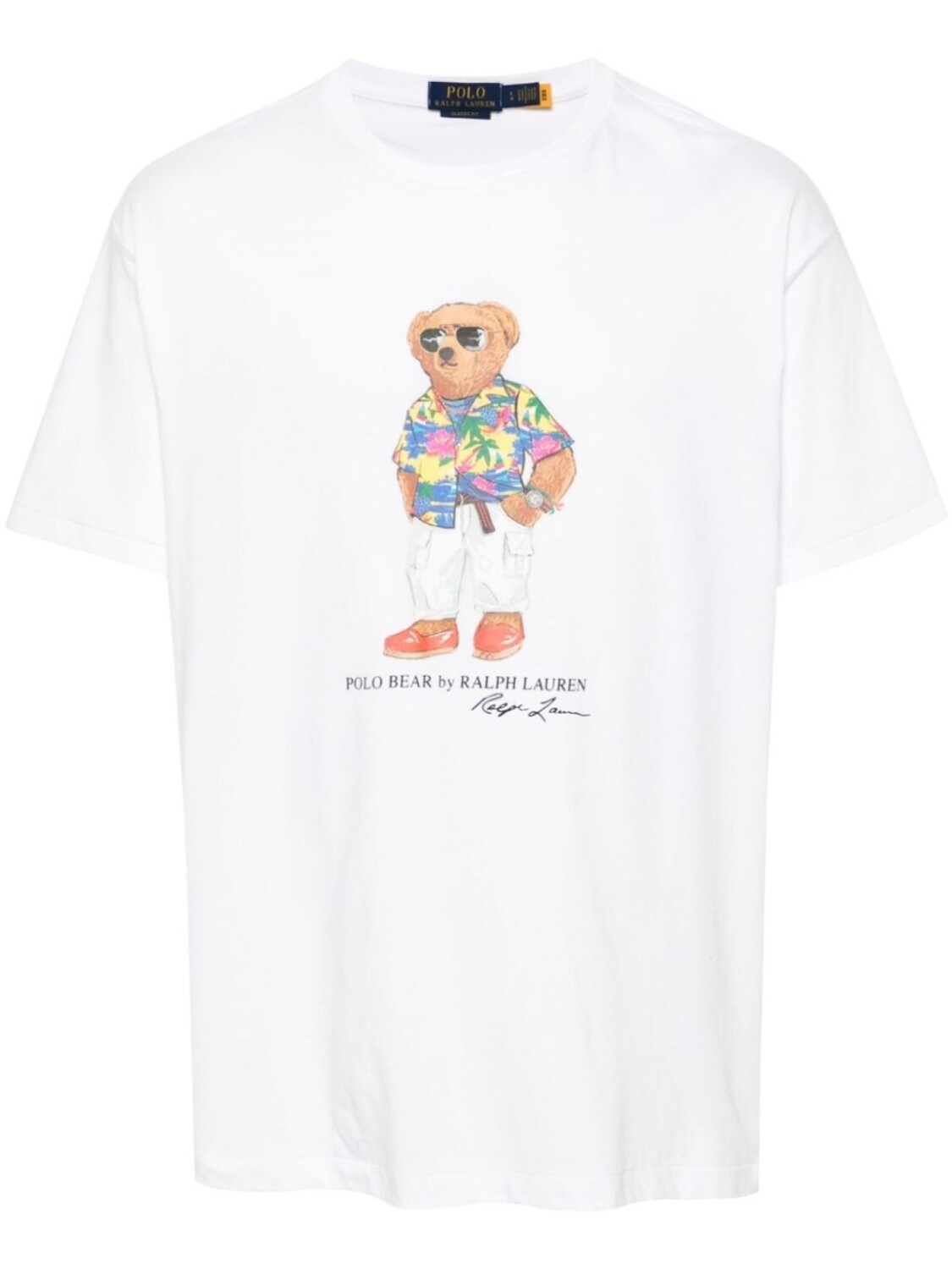 

Футболка с принтом Polo Bear Polo Ralph Lauren, белый