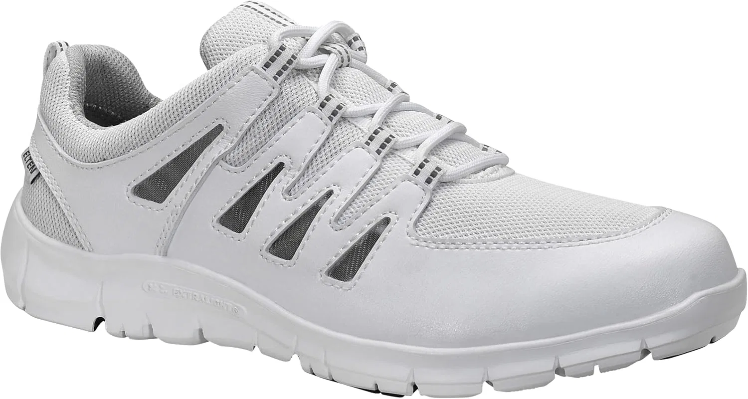 Рабочие ботинки ELTEN Apache White Low O1, женские и мужские, текстильные, легкие, спортивные