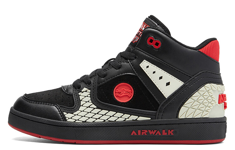 

Кеды, скейтборд обувь женская средняя высота черный Airwalk