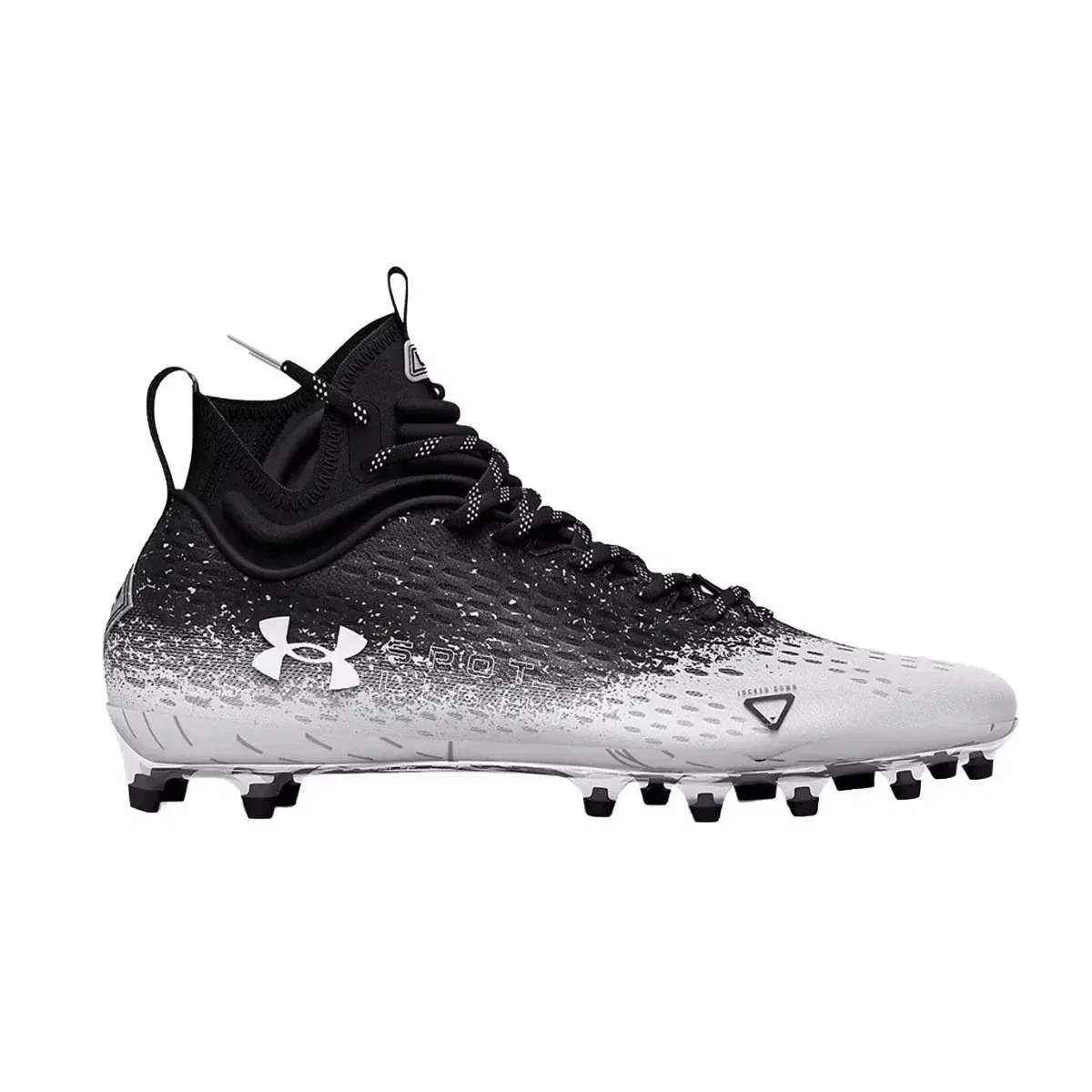 Футбольные бутсы Under Armour Spotlight Lux MC 2.0 3025082-001 черного цвета HAWK3111