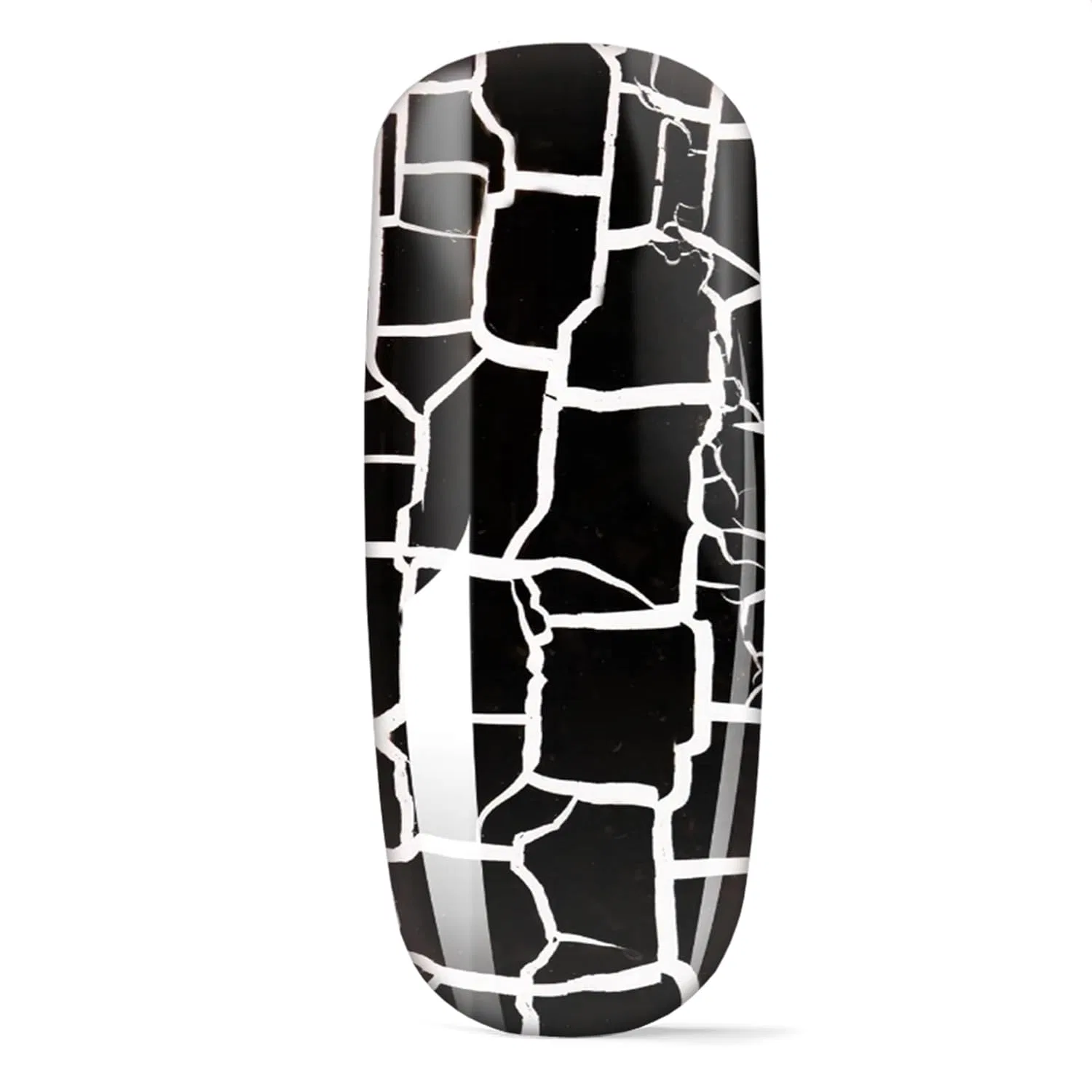 Набор UV-шеллаков «Crackle» от NAILDREAMS Snc, Black — фото 4
