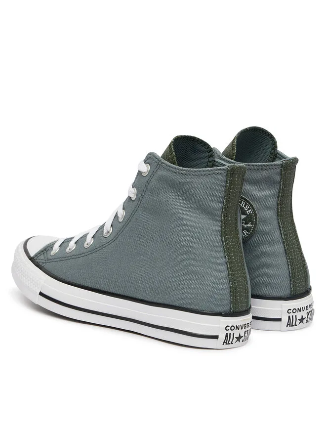 Converse Кеды Chuck Taylor All Star Dinos A15895C серые из парусины — фото 3
