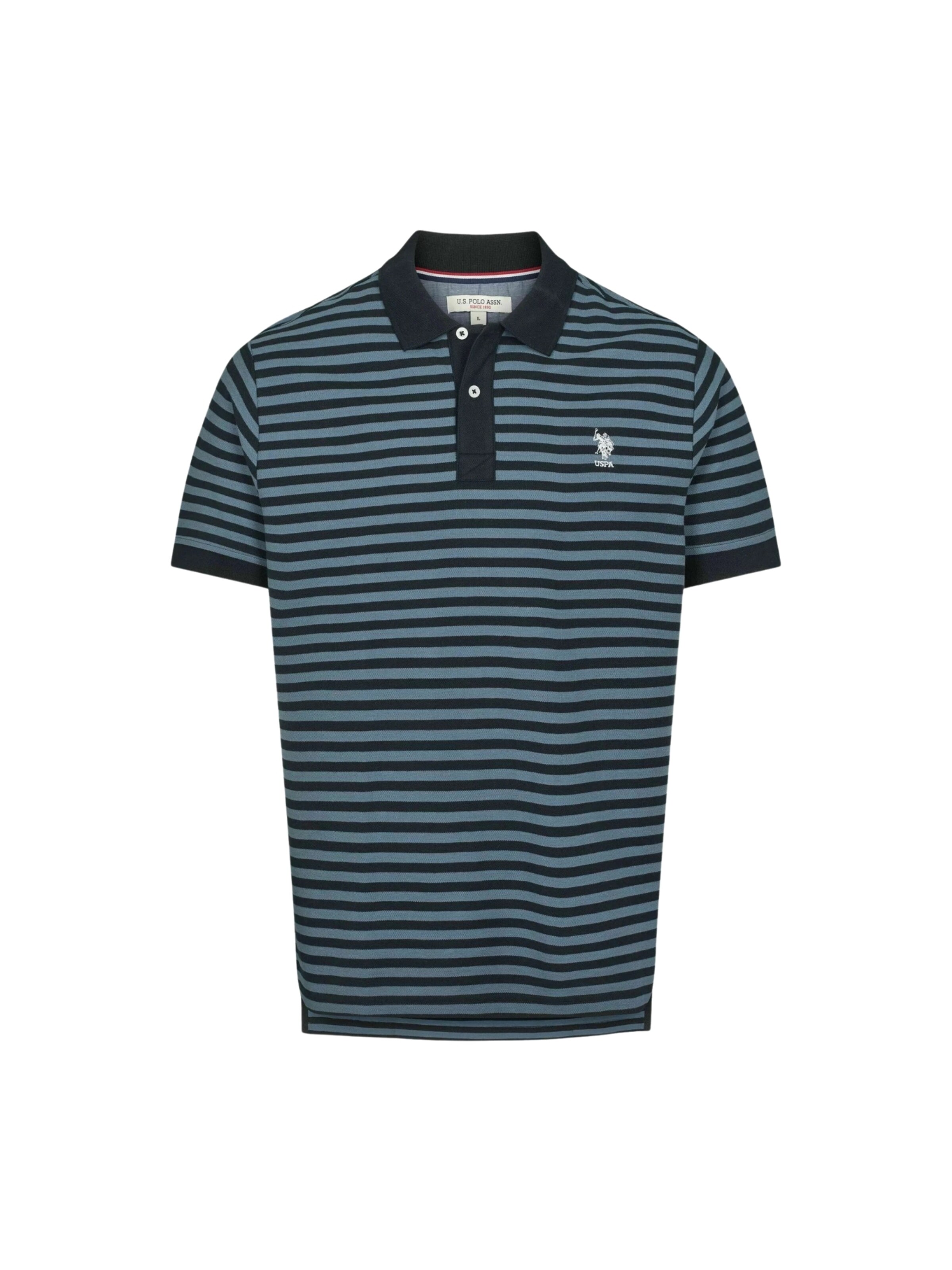 

U.S. POLO ASSN. Рубашка на пуговицах 'UMClaus' темно-синяя, Regular fit