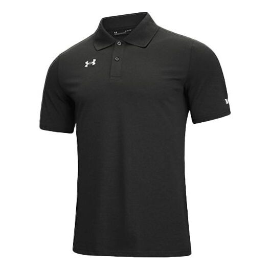 

Футболка men's sports lapel training short sleeve polo shirt gray Under Armour, серый