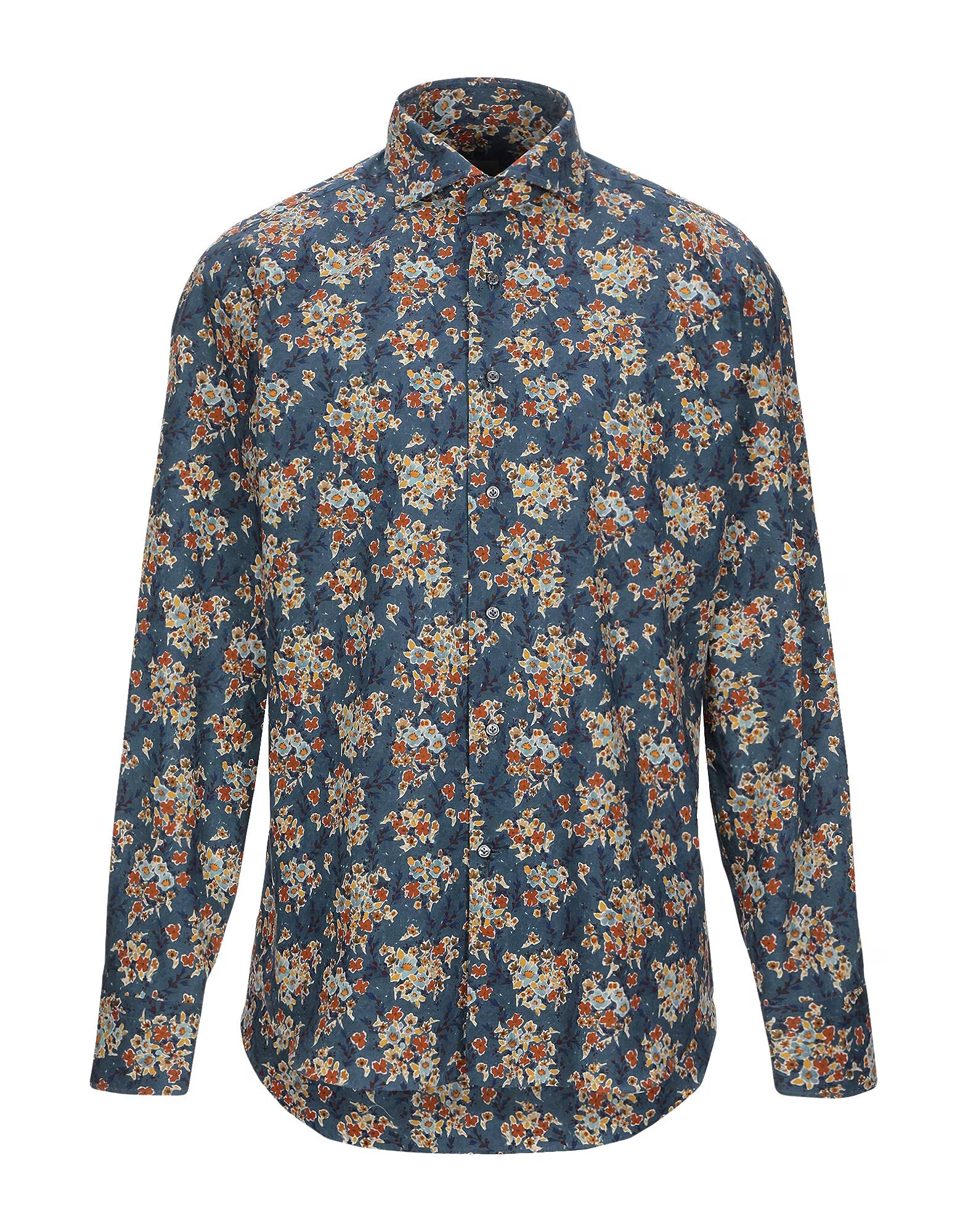 

Рубашка Alessandro Gherardi, синий