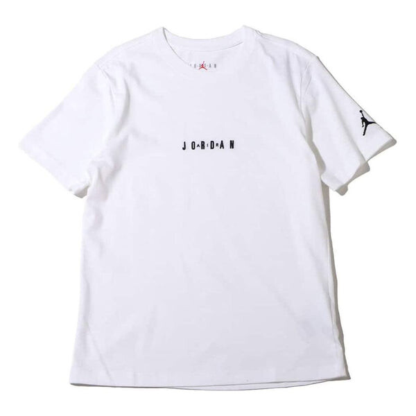 

Футболка Air Jordan EMB Air Crew T-Shirt 'White', белый