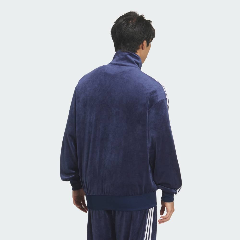 Спортивная футболка FB TT из велюра Adidas, blue — фото 4