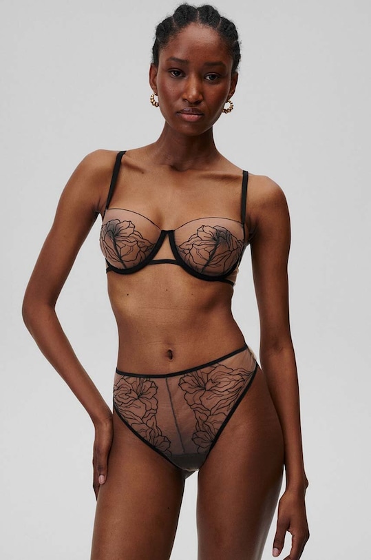 

Бюстгальтер Wildflower Undress Code, черный