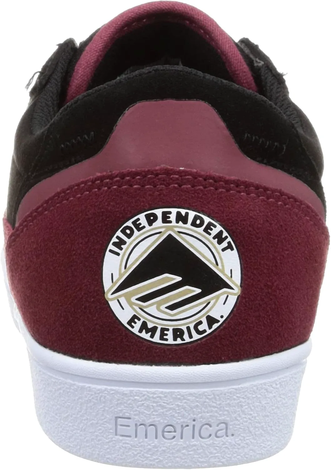 Мужские скейтбордические кроссовки Emerica Gamma X Independent, черный/красный — фото 4