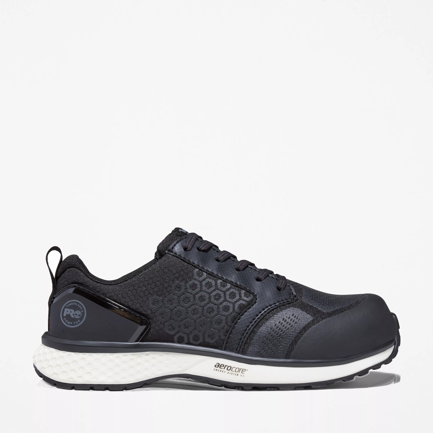 

Женские рабочие кроссовки Reaxion с композитным носком Timberland, цвет Black/White