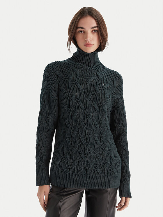 

Водолазка regular fit XW000780 AF16638 U7304 Armani Exchange, зеленый