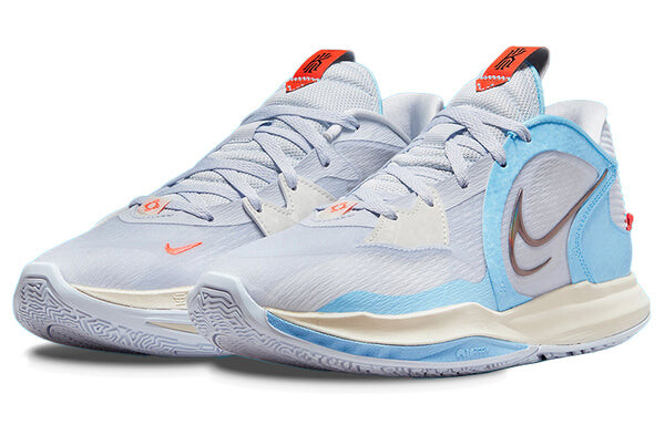 Кроссовки Nike Kyrie Low 5 'Football Grey', серый — фото 3