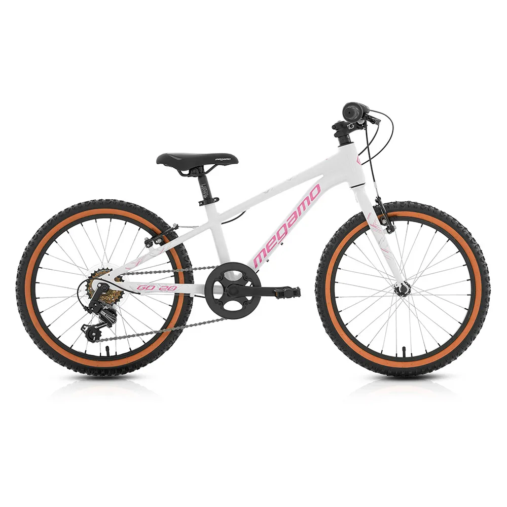 

Детский велосипед Megamo Go 20В'' 2026 MTB, белый