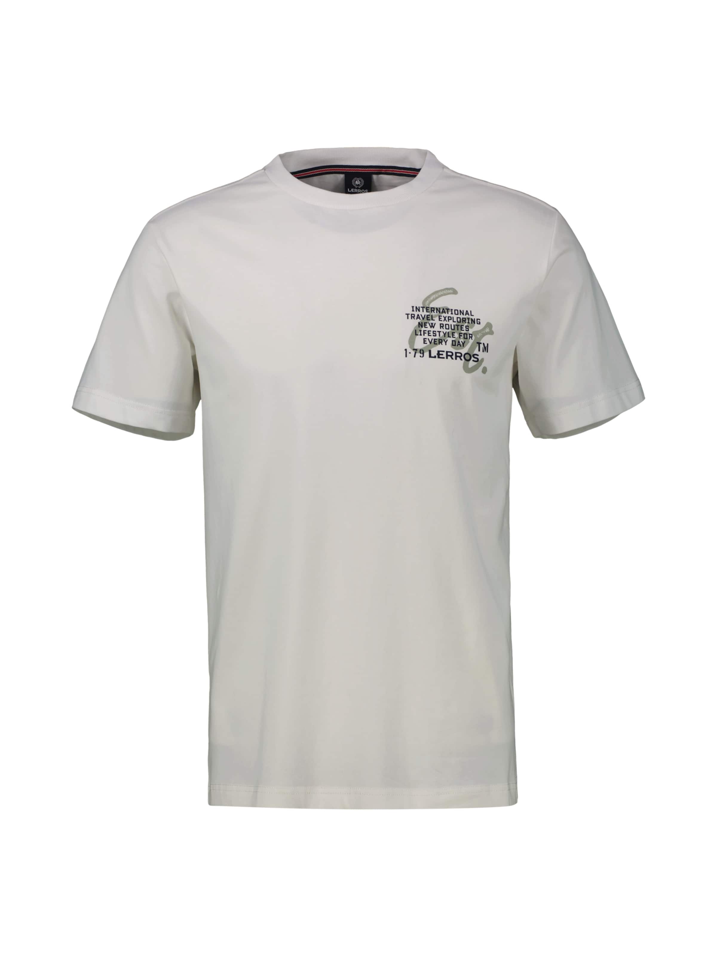 

LERROS Футболка в светло-сером цвете