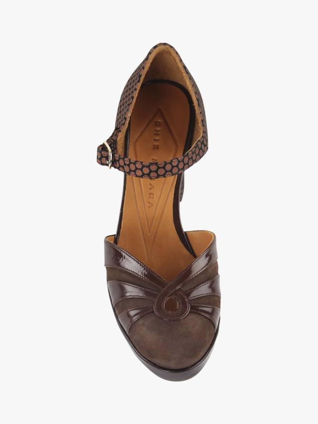 Кожаные туфли Devi Moony Chie Mihara, Brown/Copper — фото 3