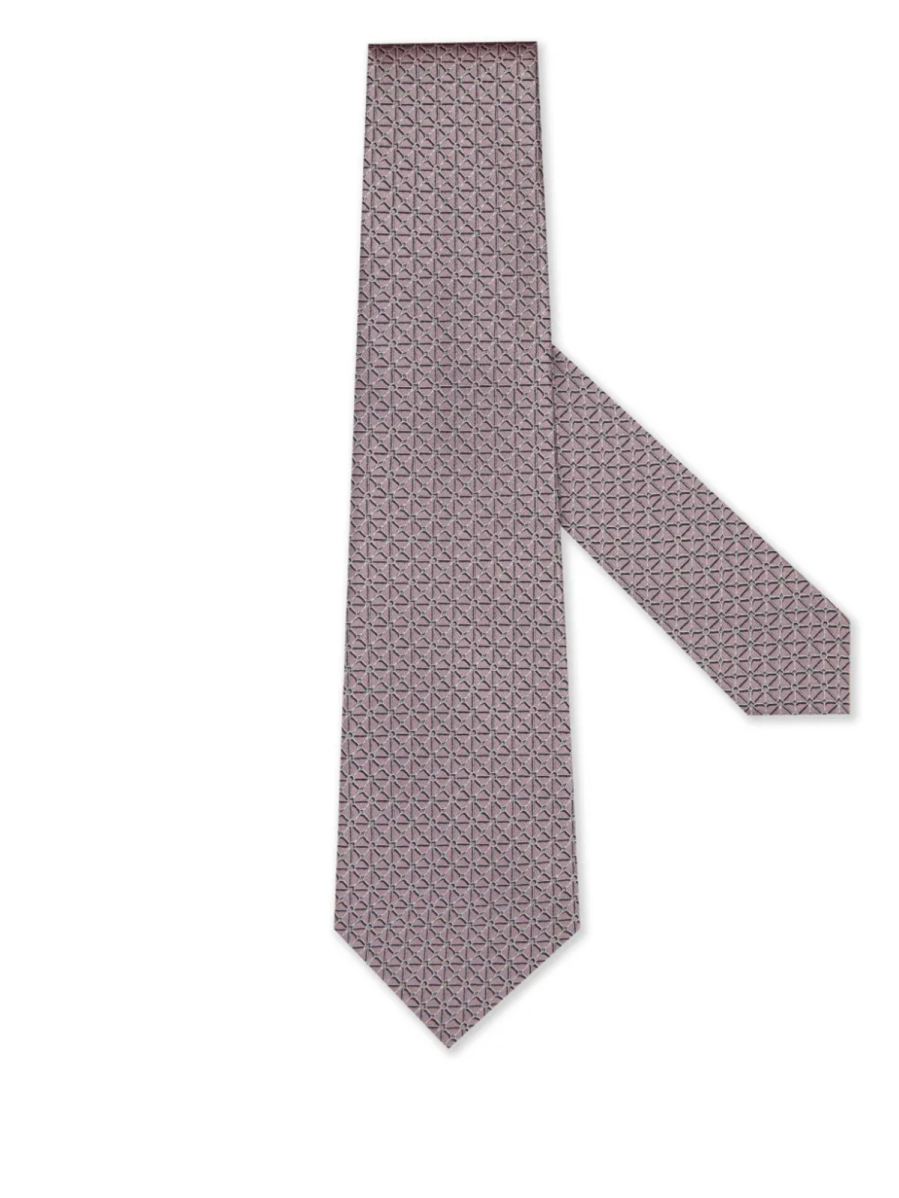 

Zegna шелковый галстук, розовый