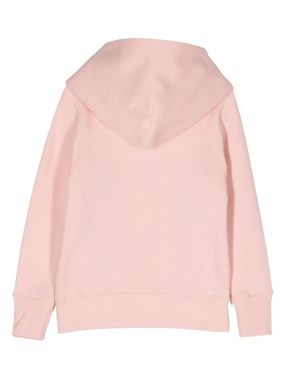 Хлопковая толстовка с вышитым логотипом Gucci Kids, розовый — фото 2