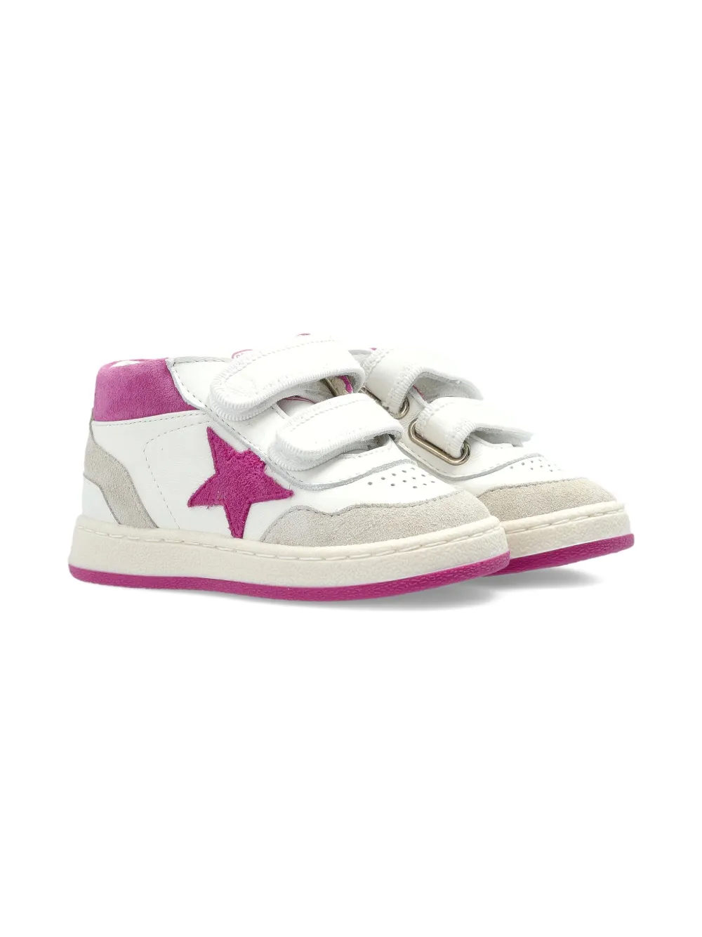 

Декорированные кроссовки June Golden Goose Kids, белый