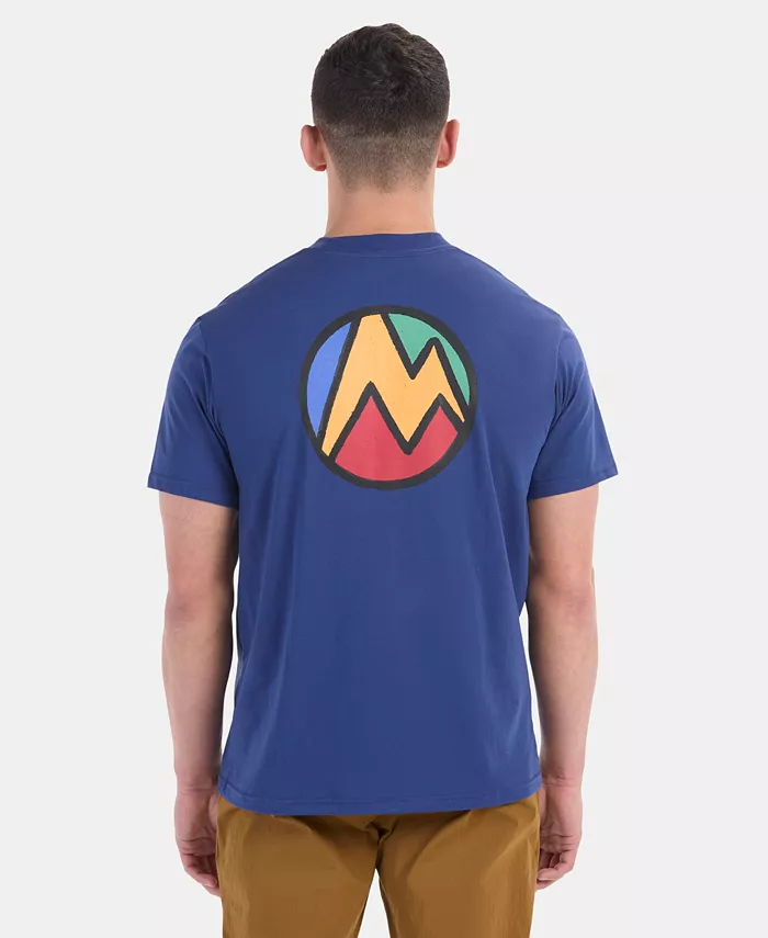 

Мужская футболка с коротким рукавом Crayon M Dot Marmot, синий