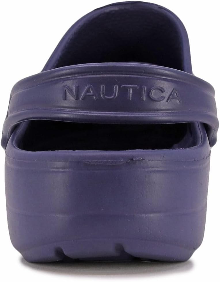 Мужские сабо Nautica - спортивные сандалии - без застежки с регулируемым задним ремешком - (водные обувь/мягкие тапочки) River Edge, темно-синий — фото 3
