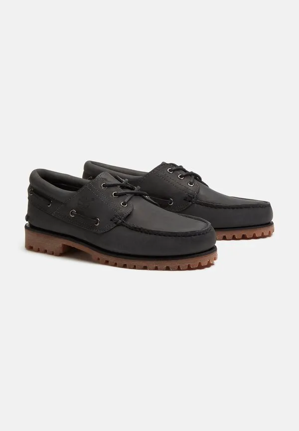 Оригинальные лодочные туфли Timberland, Dark Grey Nubuck — фото 2