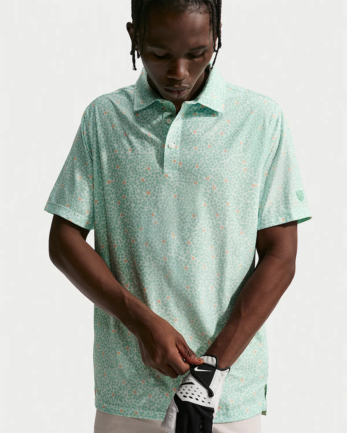 Мужское поло Nike Tailored Performance Dri-FIT Golf, Barely Green/Steam