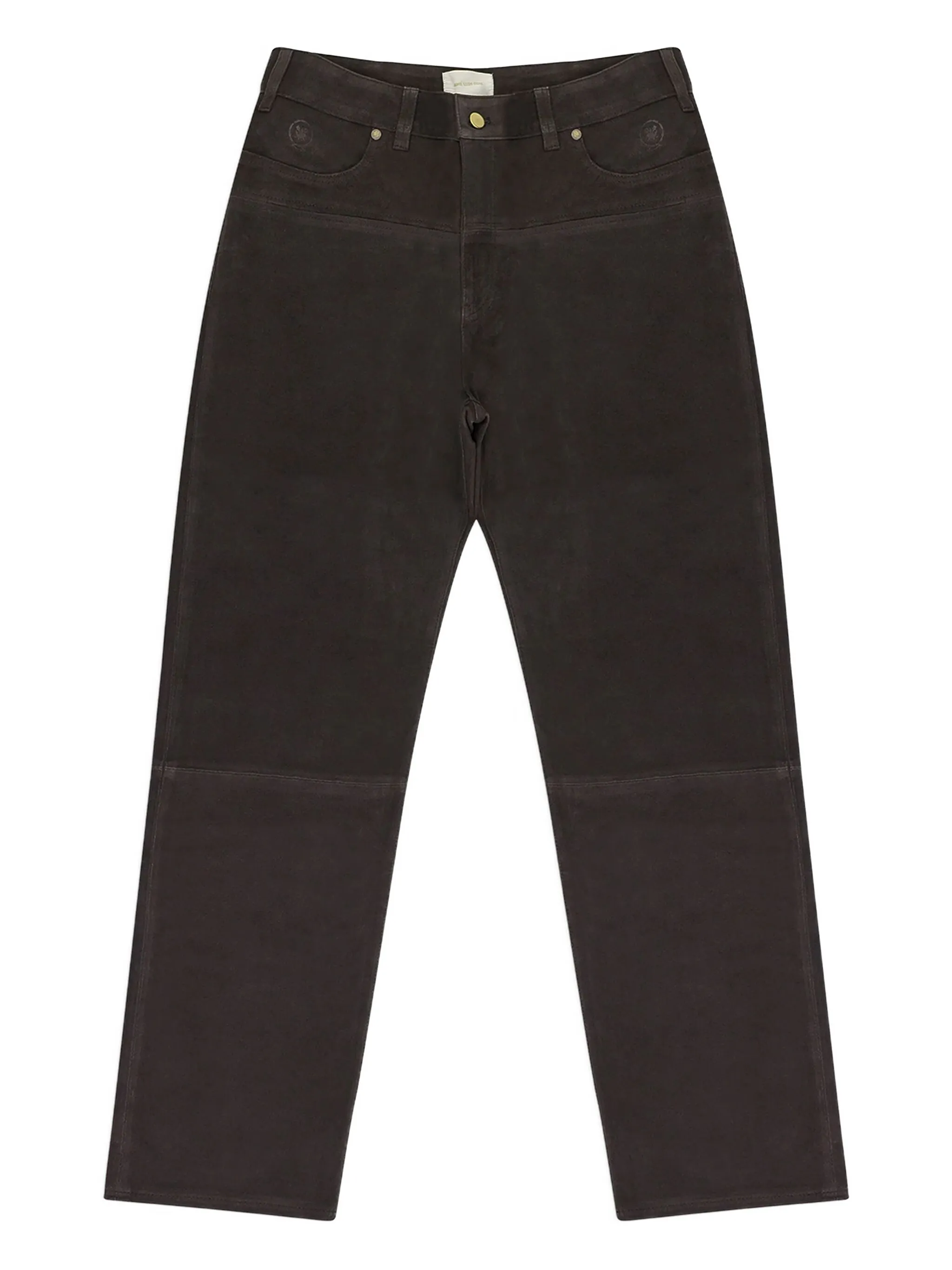 

Замшевые брюки в стиле вестерн Aimé Leon Dore, коричневый