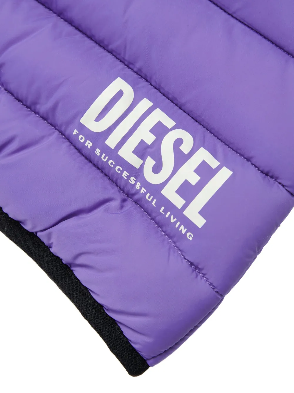 Дутый жилет Jtemply с капюшоном Diesel Kids, фиолетовый — фото 4