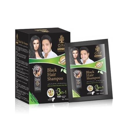 

Шампунь-краситель для волос Natural Speedy Black 100 мл Ojya