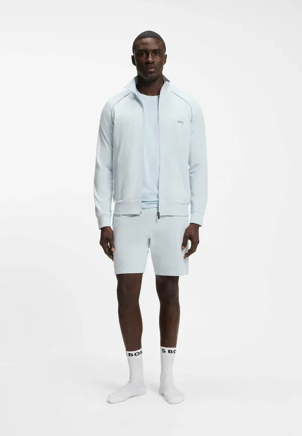 Куртка Mix&Match jacket z zip up sweatshirt Boss, открытый голубой — фото 2