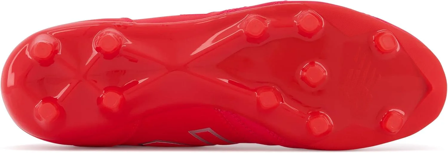 Футбольные бутсы New Balance Men's 442 V2 Team FG, красно-белый — фото 2