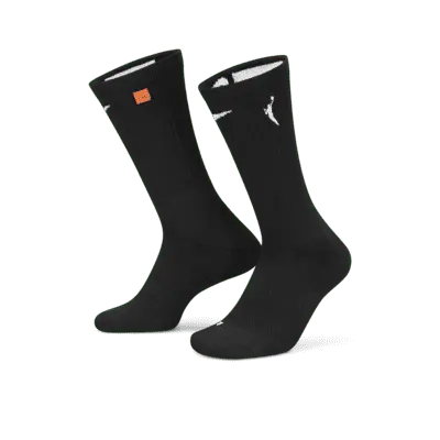

Носки Nike WNBA Elite Basketball Crew, черный/белый
