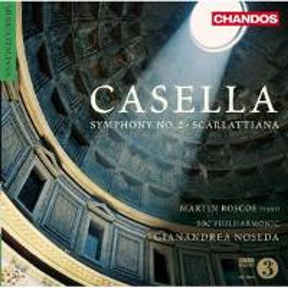 

Диск CD Casella:Symphony No. 2 Scarlattiana - Noseda