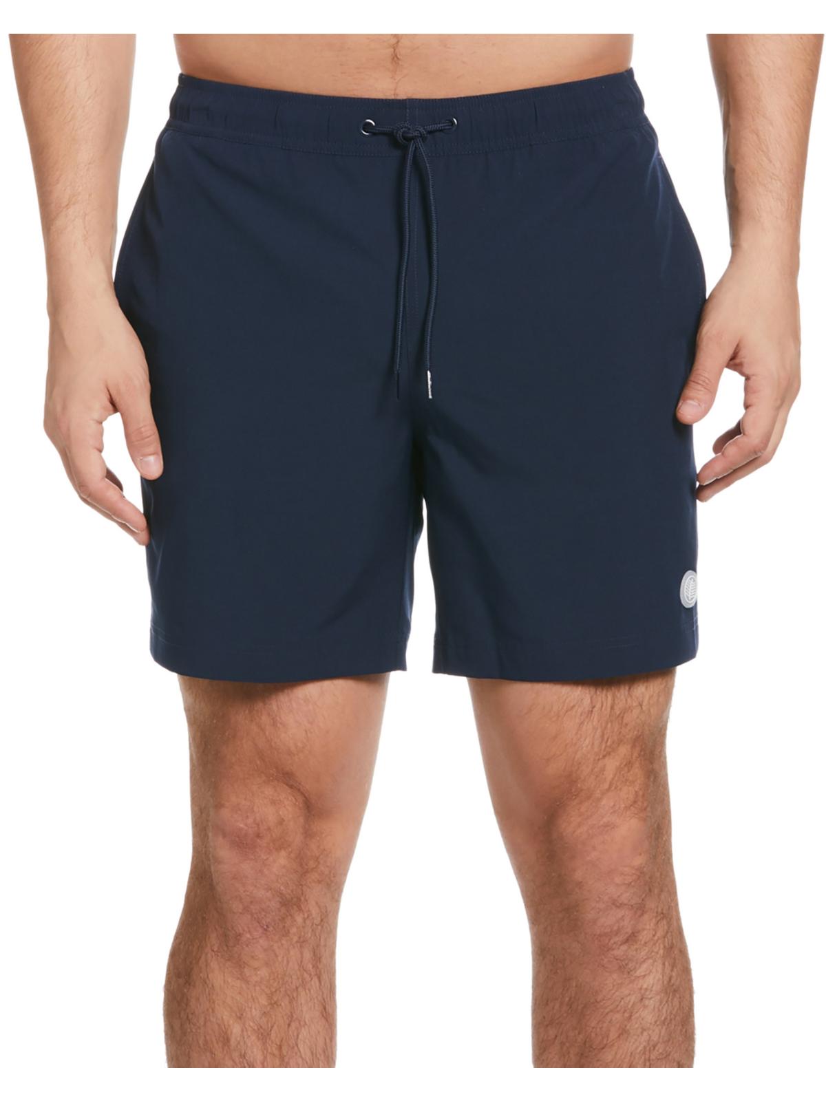 

Мужские однотонные плавки из полиэстера Cubavera, цвет dress blues