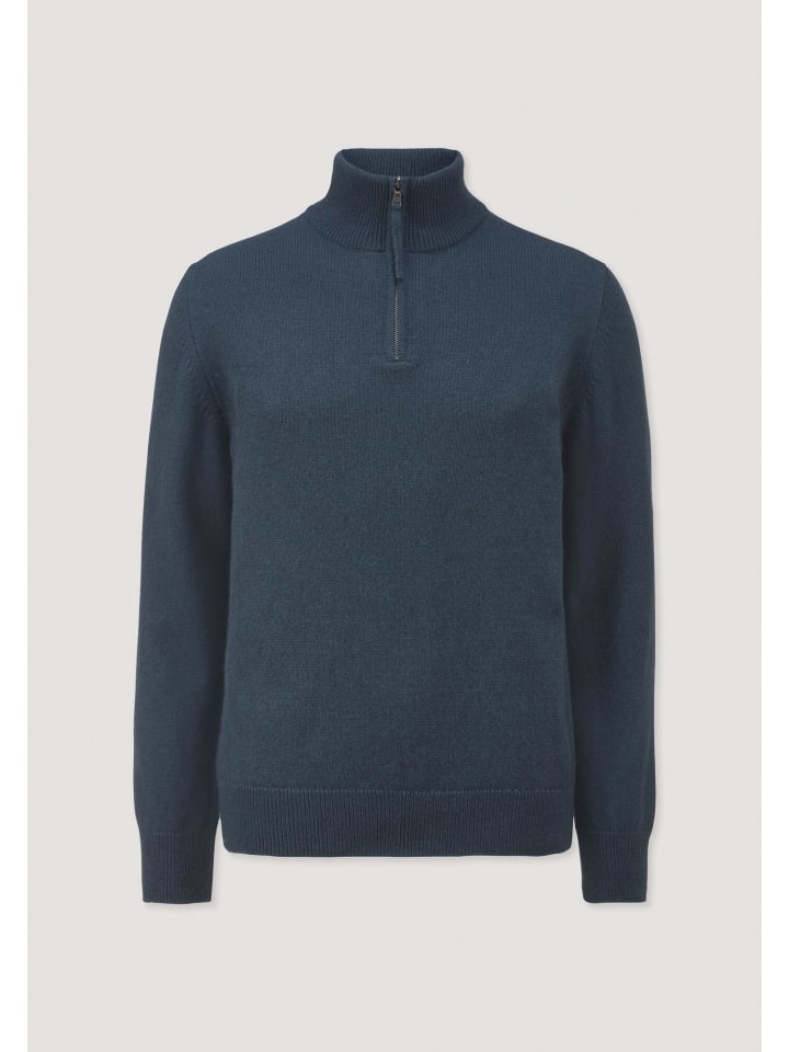 

Hessnatur Вязаный пуловер темно-бензинового цвета