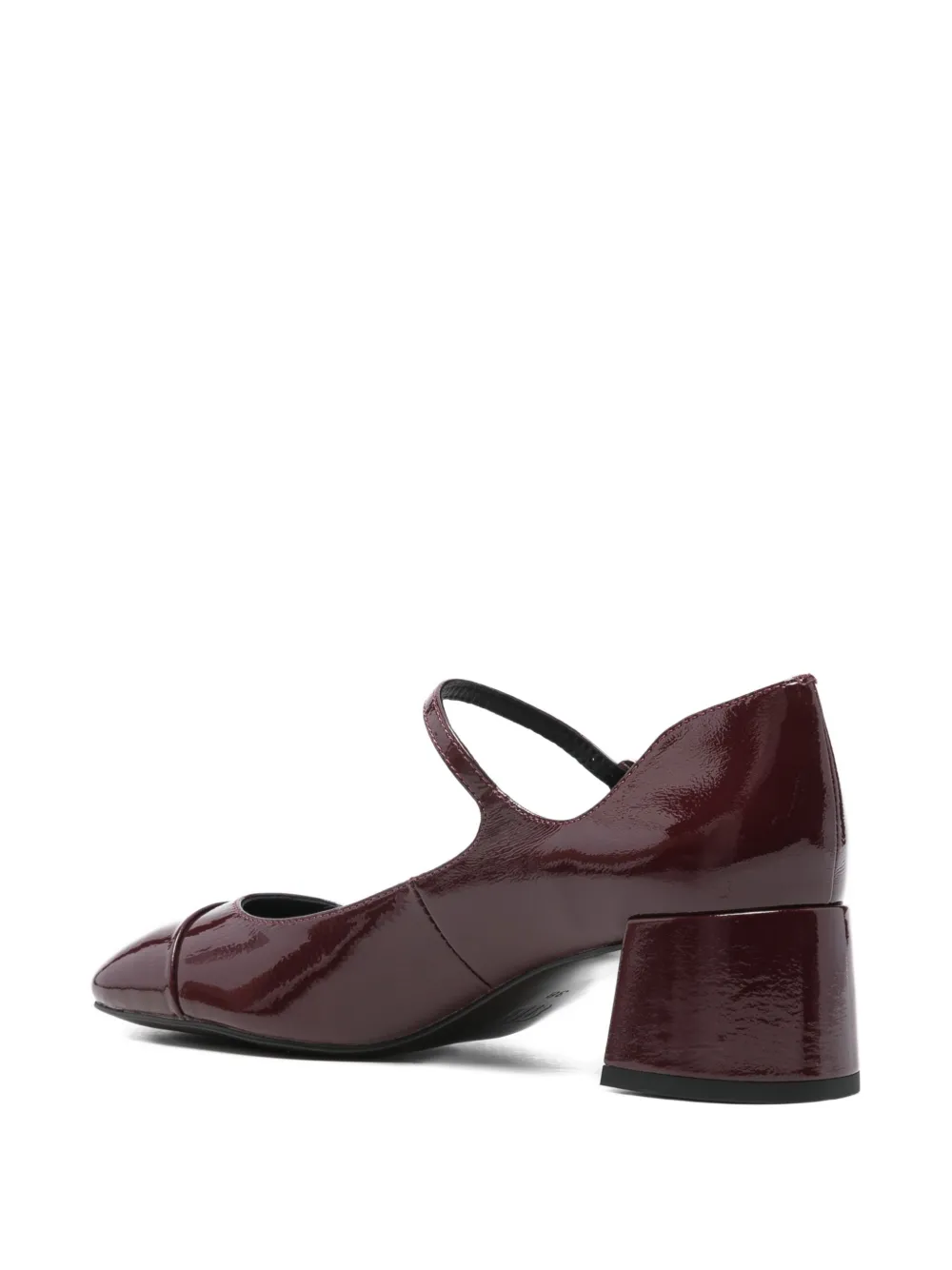Туфли-лодочки с квадратным носком и каблуком 50 мм Bibi Lou, красный — фото 3