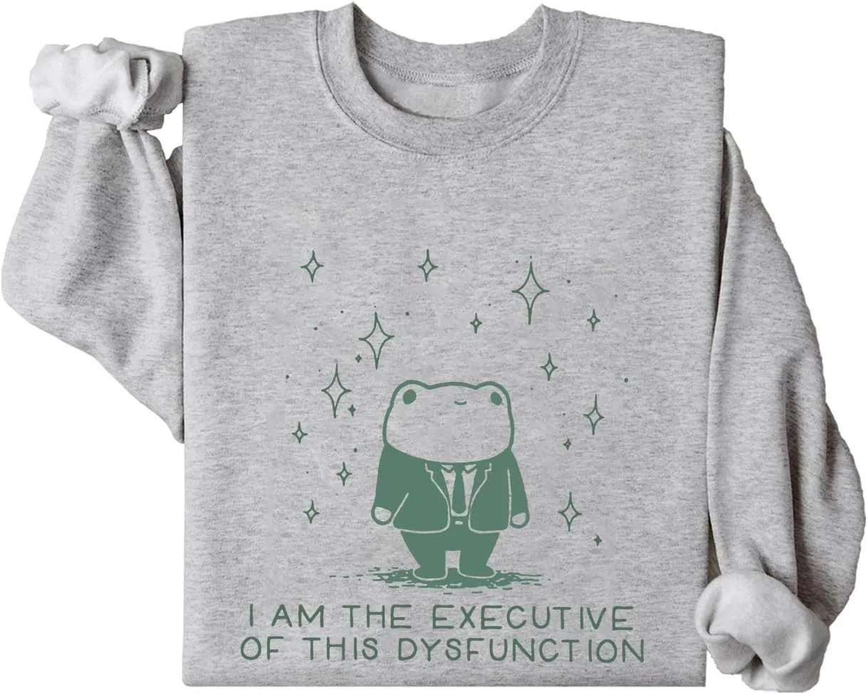 

Толстовка Funny Frog I Am The Executive of This MQZUO