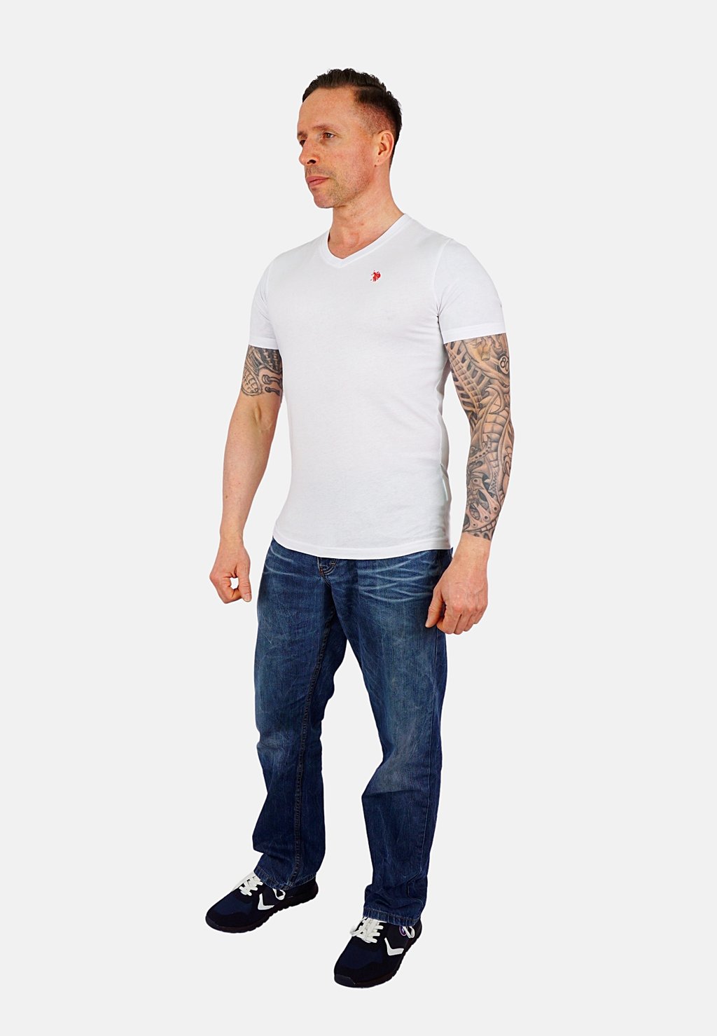 

Футболка с принтом 2 PACK U.S. Polo Assn., белый